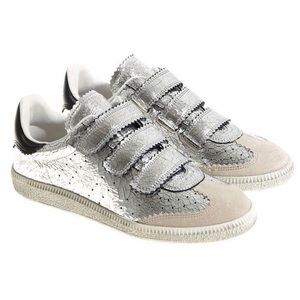 isabel marant sneakers silver